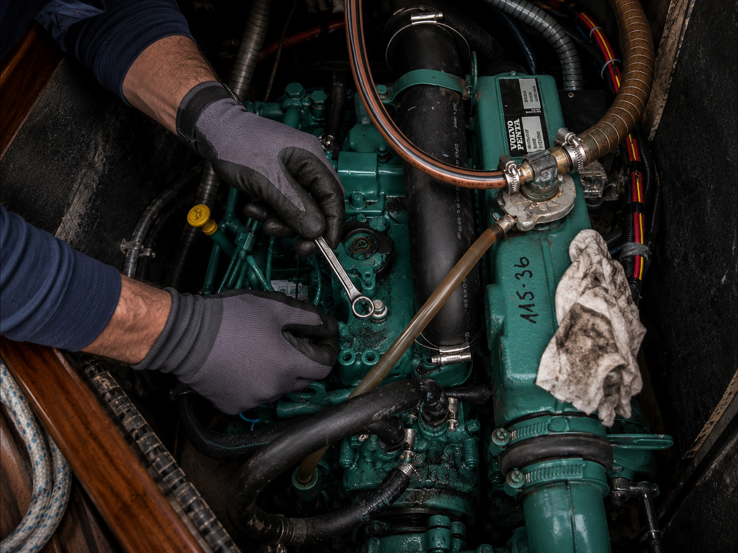 Maritiem onderhoud voor zeil- en motorjachten